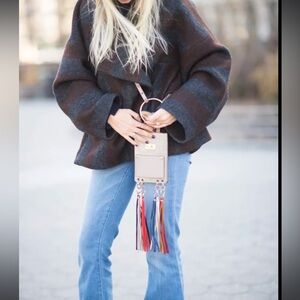 Chloé Jane Suede Bracelet/ Crossbody Bag